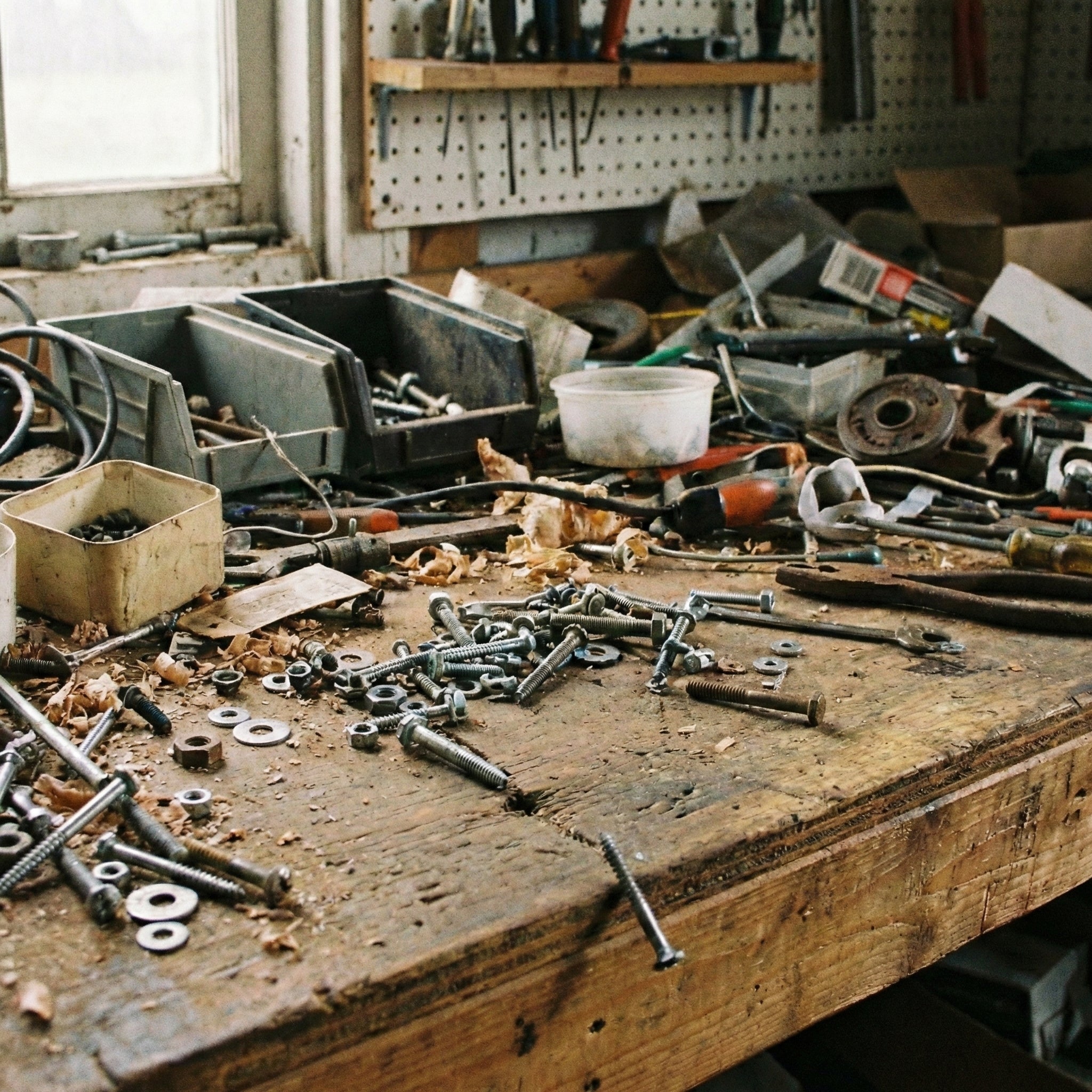 Messy Workbench
