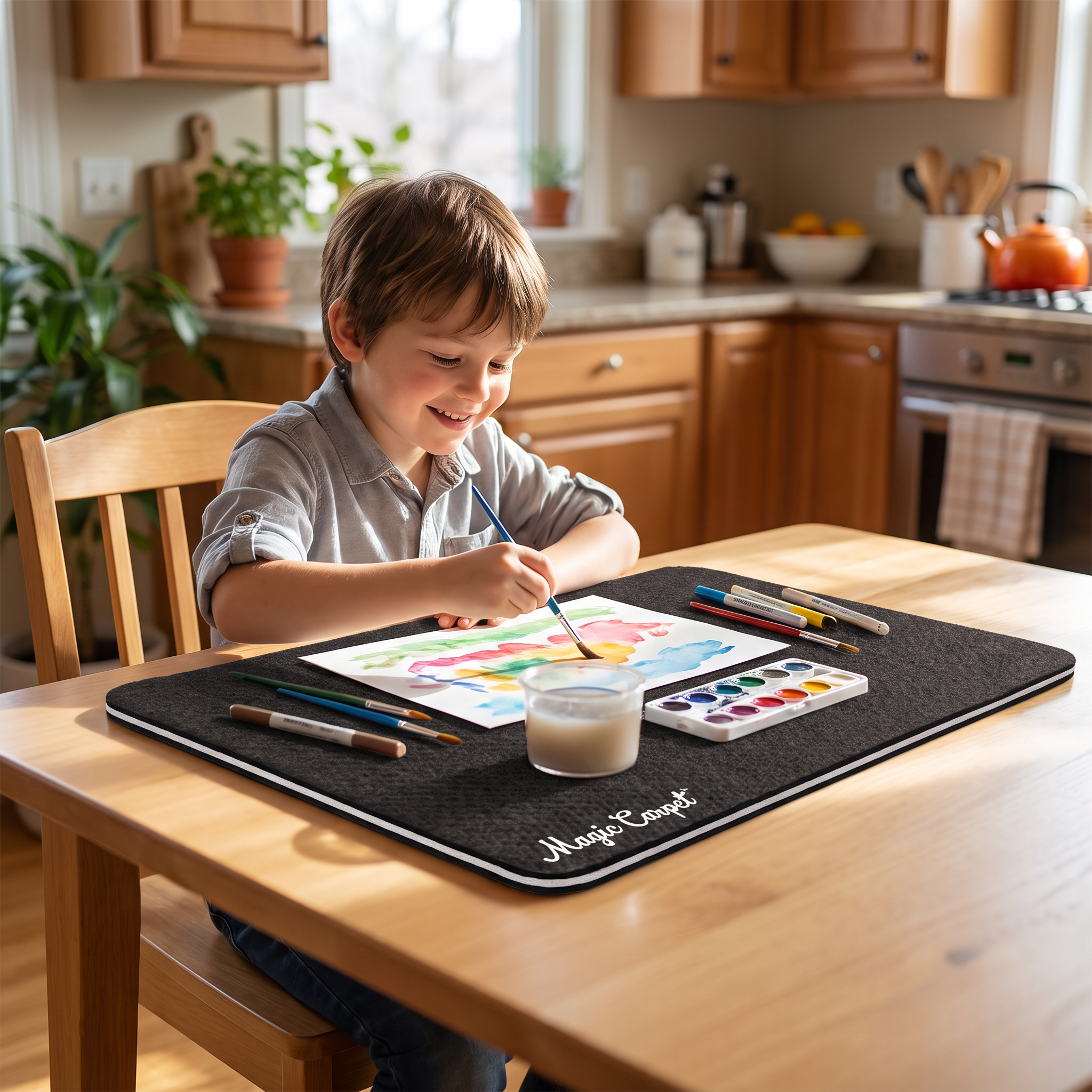 The Mess-Proof Kids Craft Station: How to Say Yes to Paint, Glue, and Glitter