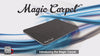Magic Carpet® commercial showing absorbent kennel liners, feeding mats, and work mats